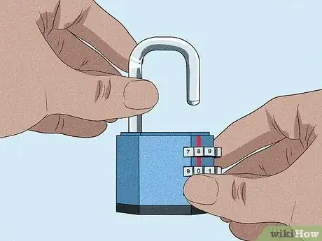 Image titled Open a 3 Digit Combination Lock Step 12