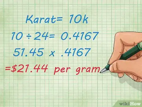 Image titled Calculate the Value of Scrap Gold Step 10