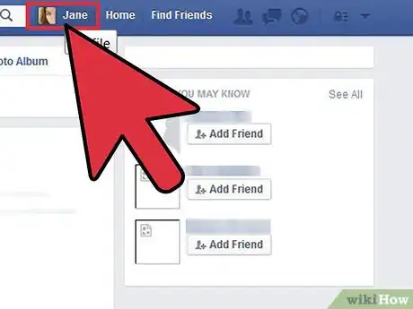 Image titled Edit Personal Information on Facebook Step 2