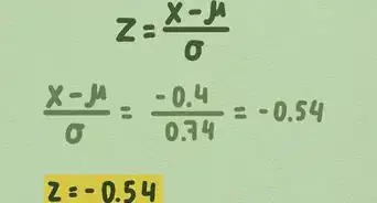 Calculate Z Scores