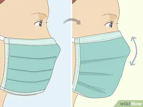 Image titled Put on a Medical Mask Step 10