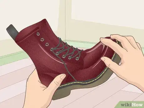 Image titled Break in Your Brand New Dr Martens Boots Step 4