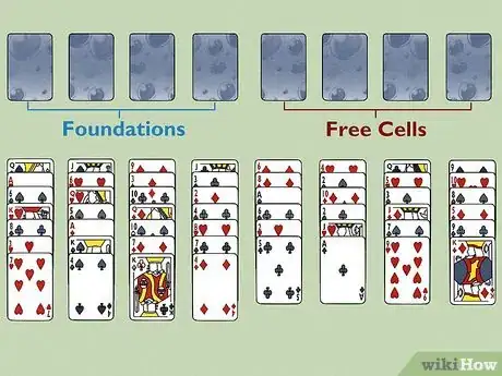 Image titled Play FreeCell Solitaire Step 3