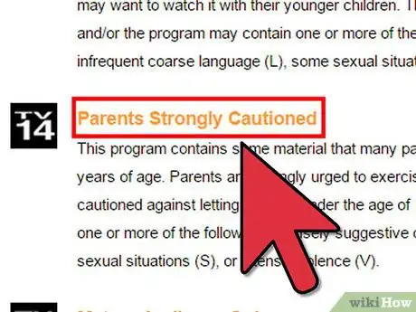 Image titled Understand the TV Rating System Step 5