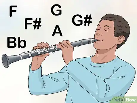 Image titled Get a Good Sound on the Clarinet Step 3