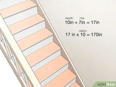 Image titled Measure Stairs and a Landing for Carpet Step 7