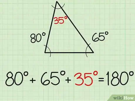 Image titled Find the Third Angle of a Triangle Step 3