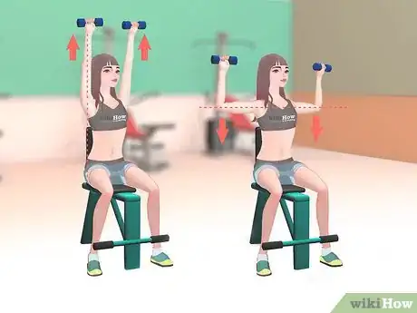 Image titled Work Your Back With Dumbbells Step 4