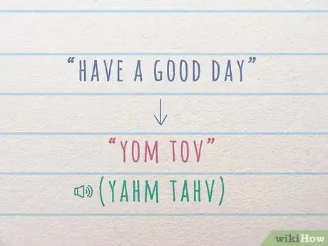 Image titled Say Good Morning, Good Night, and Good Day in Hebrew Step 10