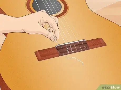 Image titled Change Classical Guitar Strings Step 2