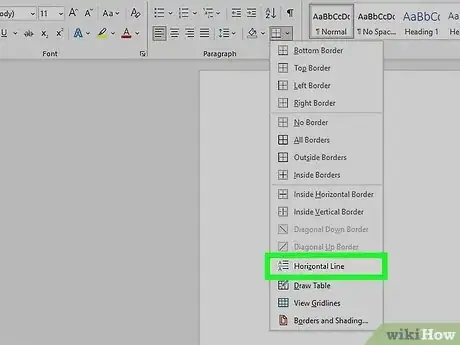 Image titled Insert a Line in Word Step 11
