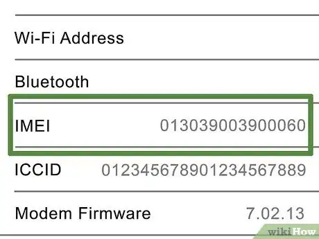 Image titled Find the IMEI or MEID Number on a Mobile Phone Step 7