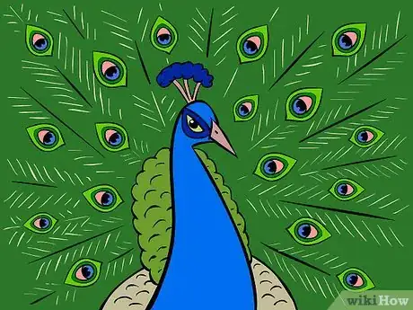Image titled Draw an Exotic Peacock Step 13