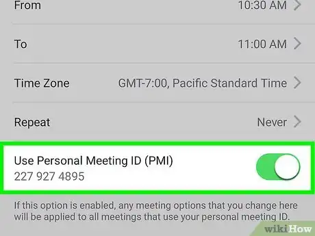 Image titled Schedule a Meeting in Zoom Step 25