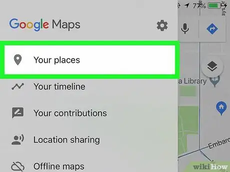 Image titled Remove Saved Places on Google Maps on iPhone or iPad Step 3
