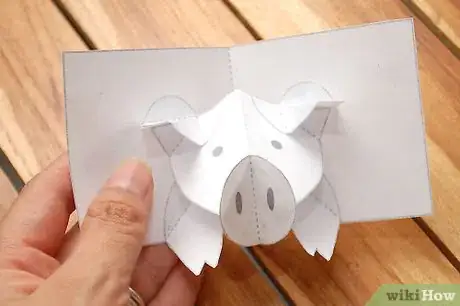 Image titled Make a Pig Pop up Card (Robert Sabuda Method) Step 32