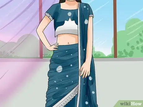 Image titled Dress in a Ghagra Choli (Indian Dress) Step 11