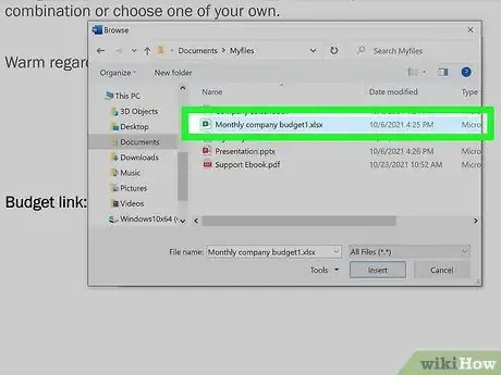 Image titled Link an Excel File to a Word Document Step 6