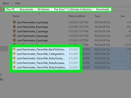 Image titled Sims 2 Add InTeen Flavor Paks