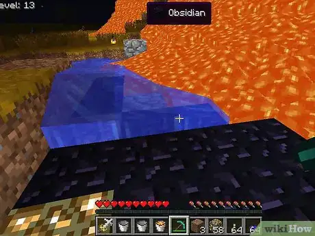 Image titled Make Obsidian in Minecraft Step 11