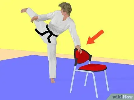 Image titled Do A Side Kick Step 2