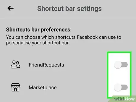 Image titled Edit Your Facebook Shortcuts Step 9