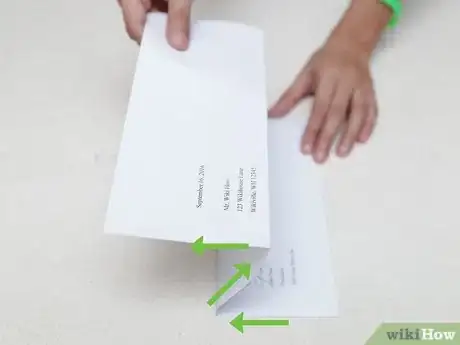 Image titled Fold and Insert a Letter Into an Envelope Step 9