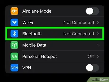 Image titled Stop My iPhone from Automatically Turning Bluetooth On Step 2