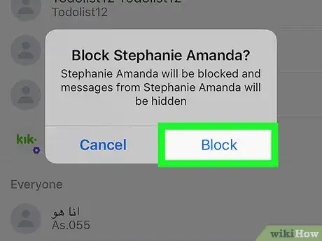 Image titled Block People on Kik Step 5