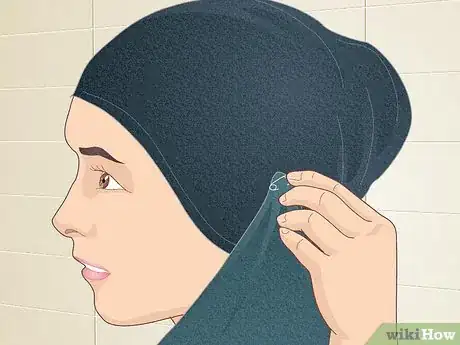 Image titled Cover Your Face with a Hijab Step 14