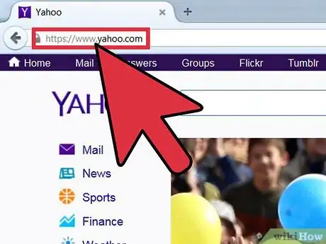 Image titled Update Your Yahoo Contact Information Step 1