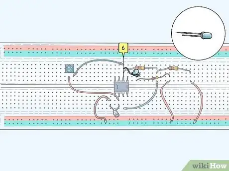 Image titled Build a Blinking Light Circuit Using Basic Components Step 12
