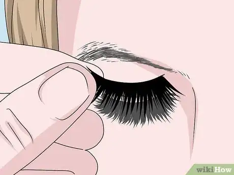 Image titled Trim False Eyelashes Step 1