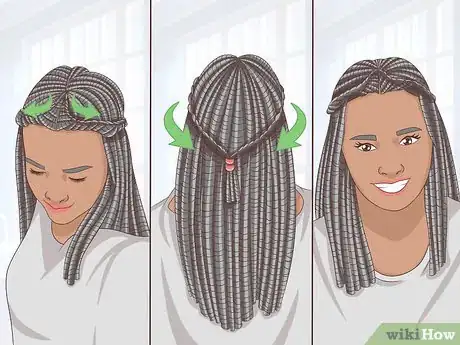 Image titled Style Your Faux Locs Step 5