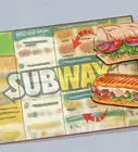 Order a Subway Sandwich