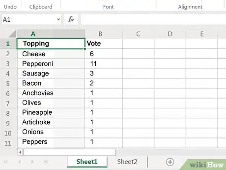 Image titled Make a Spreadsheet in Excel Step 4