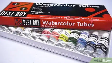 Image titled Use Watercolor Tubes Step 1