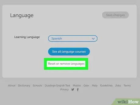 Image titled Delete a Language on Duolingo Step 6