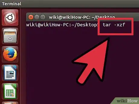 Image titled Extract Tar Files in Linux Step 6