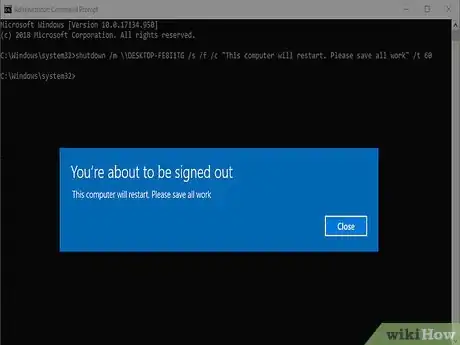 Image titled Shut Down or Restart Another Computer Using CMD Step 12