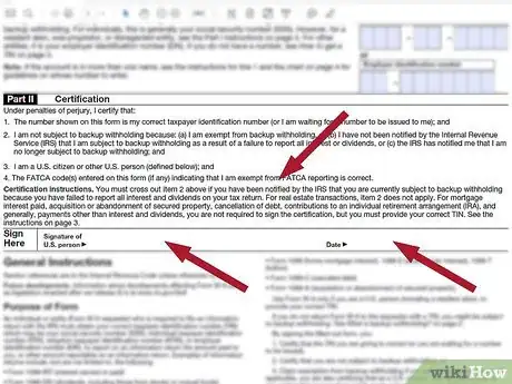 Image titled Complete a W9 Tax Form Step 4