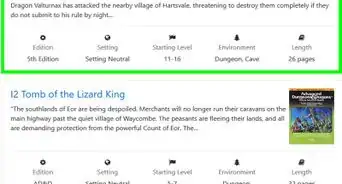 Create a Dungeons and Dragons World