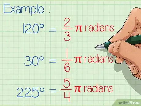 Image titled Convert Degrees to Radians Step 5