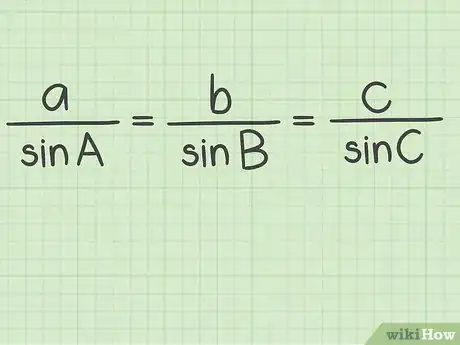 Image titled Use the Laws of Sines and Cosines Step 11