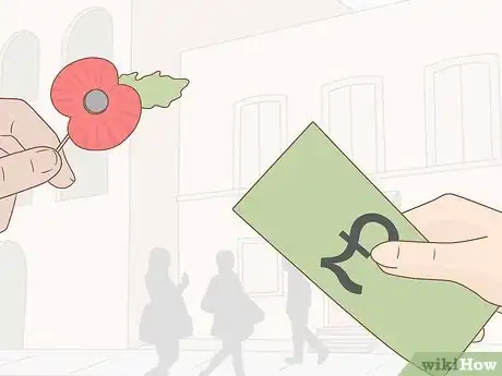 Image titled Wear a Remembrance Day Poppy (UK) Step 1