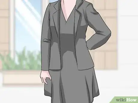 Image titled Wear a Blazer with a Dress Step 4