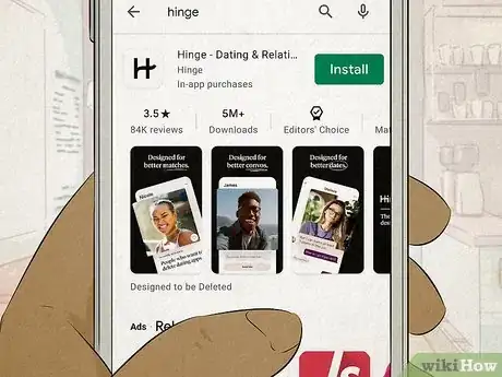Image titled Use the Hinge App Step 1