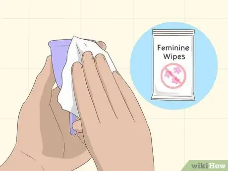 Image titled Clean a Menstrual Cup Step 7