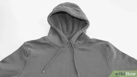 Image titled Remove the Hood from a Hoodie Step 1