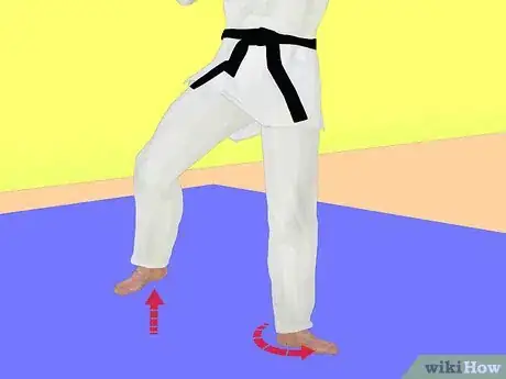 Image titled Do A Side Kick Step 8